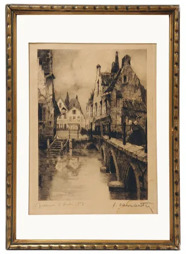 Grafische kunstwerken Belgische graficus Julien Van Santen